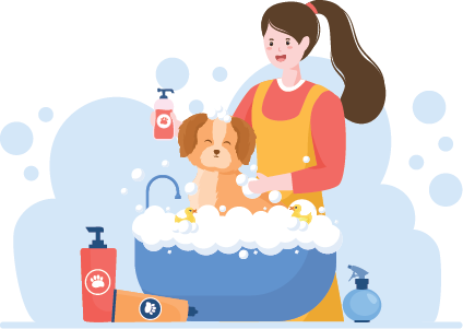 dog wash icon
